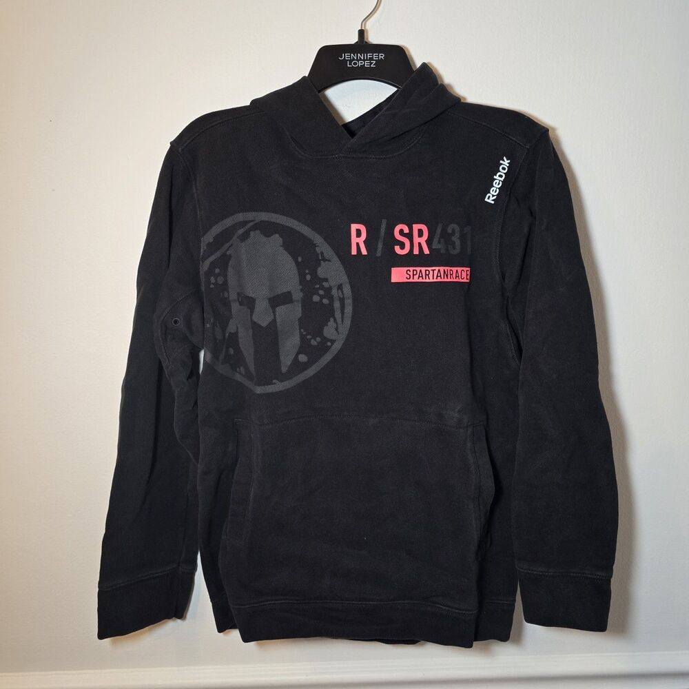Spartan Race Super Beast Hoodie Sweatshirt | Black R/SR-431 Size Small Black